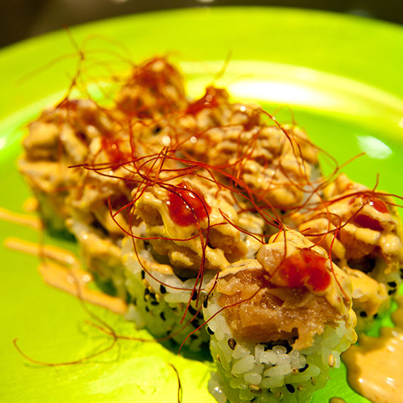 3/15/2014 tarihinde Green Sushiziyaretçi tarafından Green Sushi'de çekilen fotoğraf