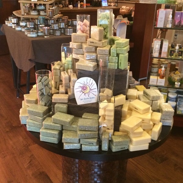 Check out the most amazing soap! It will make you want to take shorter showers and longer baths!! All at NB Buckhead!