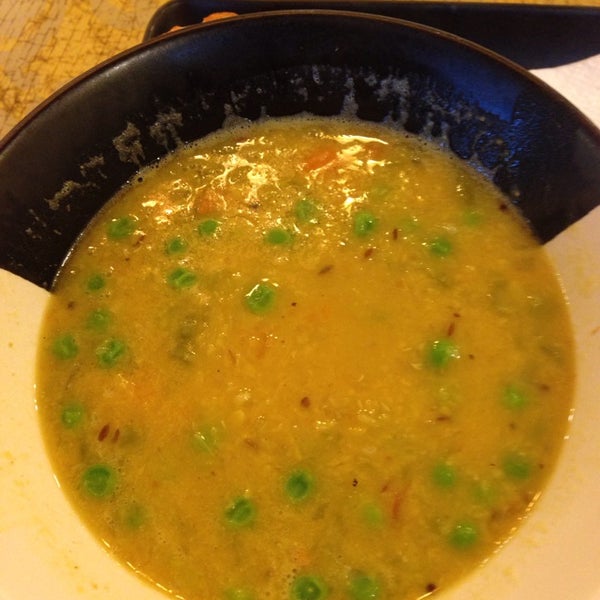 Lentil soup is tasty but overpriced