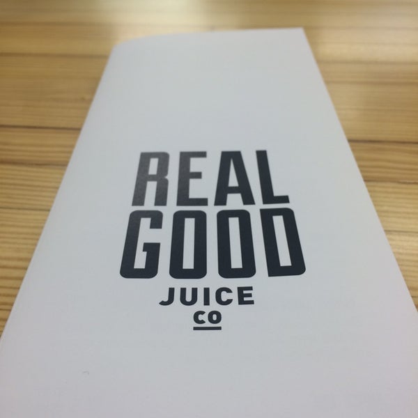Photo taken at Real Good Juice Co. by Chris B. on 8/29/2014