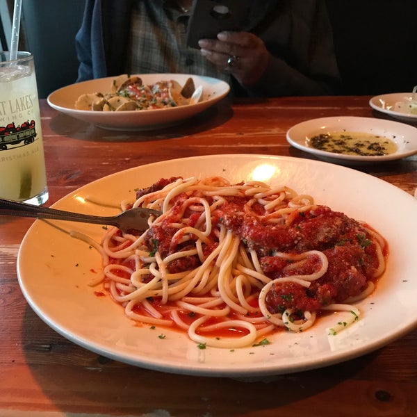 Photo taken at Bocci Trattoria &amp; Pizzeria by Paulette T. on 4/4/2018