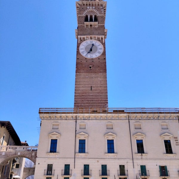 Photo taken at Piazza delle Erbe by Jeff Y. on 7/19/2022