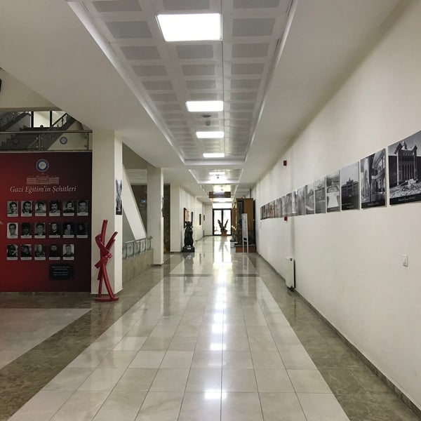 Photo taken at Gazi University by Meryem K. on 12/3/2021