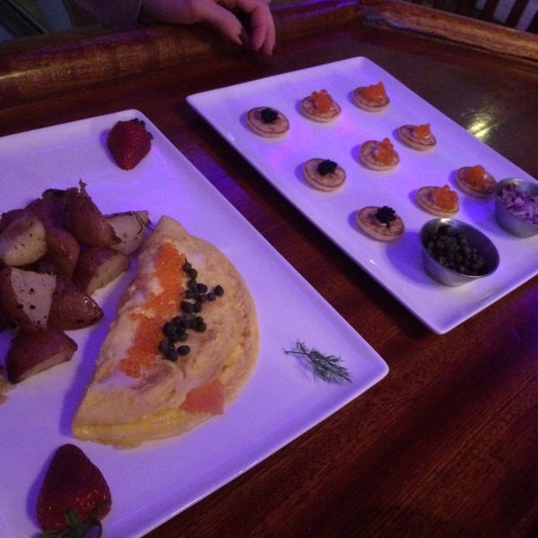Photo taken at Caviarteria - Beluga Bar - Champagne &amp; Caviar Bar, Restaurant &amp; Lounge by Caviarteria - Beluga Bar - Champagne &amp; Caviar Bar, Restaurant &amp; Lounge on 5/15/2014