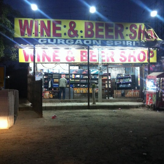 Wine shops of Gurgaon