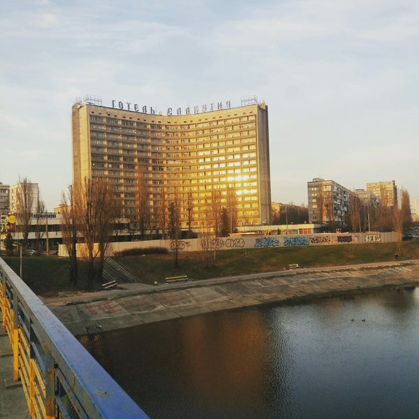 Снимок сделан в Готель «Славутич»  / Slavutych Hotel пользователем Kostya 3/9/2017