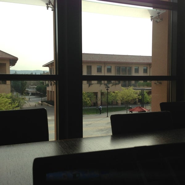 Photo taken at Bass Center &amp; GSB Library by Alex W. on 3/15/2013