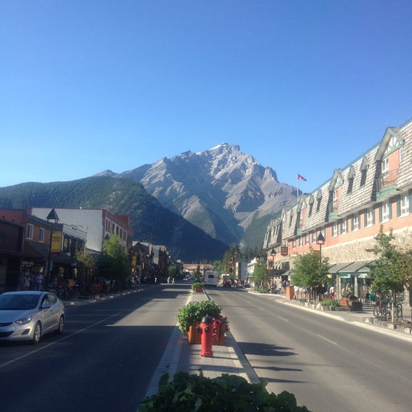 Photo taken at Town of Banff by Wendell C. on 7/4/2013