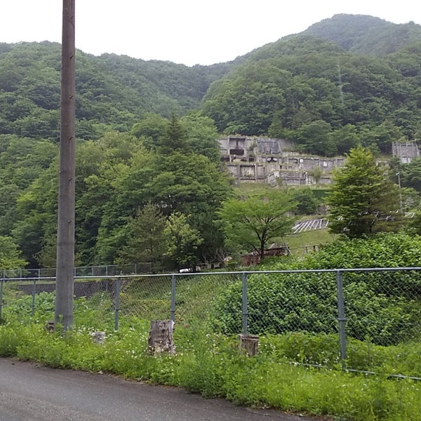 釜石鉱山 選鉱場跡地