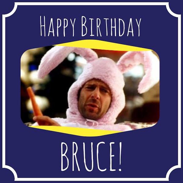 Come in TODAY, March 19, 2014 to take the Bruce Willis Questionnaire for your chance to WIN a $25 Gift Card!