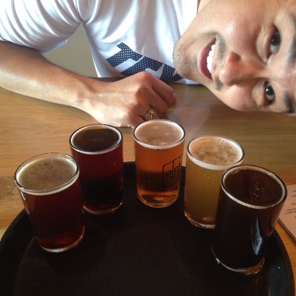 Photo taken at Alpha Brewing Company by B on 9/27/2015