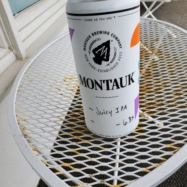 Photo taken at Montauk Brewing Company by James S. on 10/4/2020