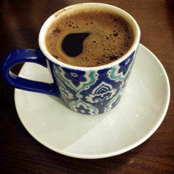 Photo taken at Devran Çiğ Köfte &amp; Cafe by hallimece on 1/11/2015