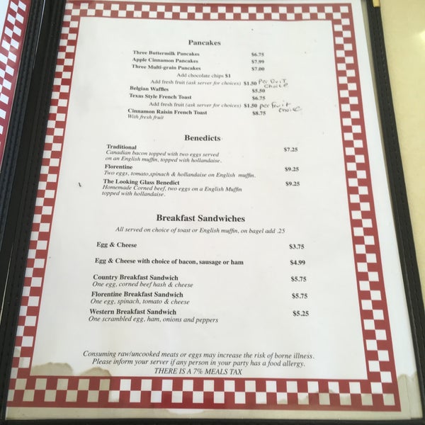 The Looking Glass Cafe 3 tips