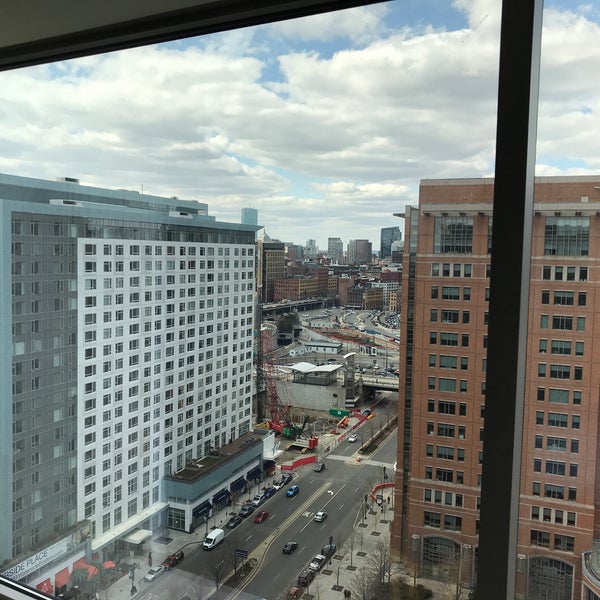 Photo taken at Renaissance Boston Waterfront Hotel by Andrew M. on 4/8/2018