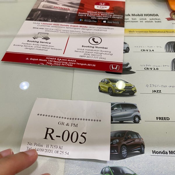 Photos at Honda Gajah Mada - Semarang, Jawa Tengah