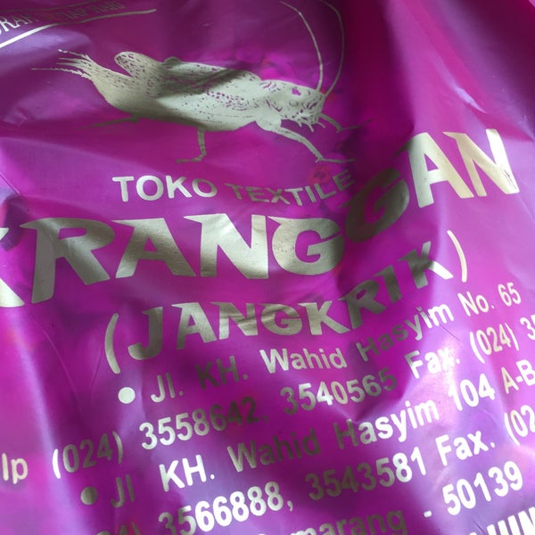 Toko Tekstil Kranggan Jangkrik Boutique In Semarang
