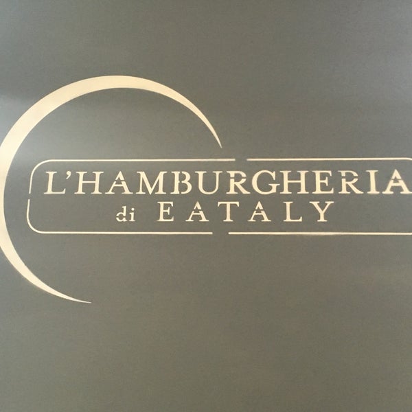 Photo taken at L&#39;Hamburgheria di Eataly by Christian F. on 3/3/2016