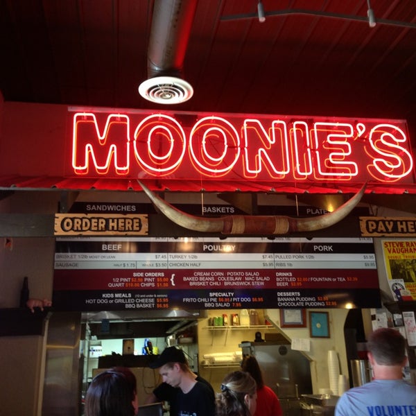 Photo taken at Moonie&#39;s Texas Barbeque by Greg F. on 6/16/2013