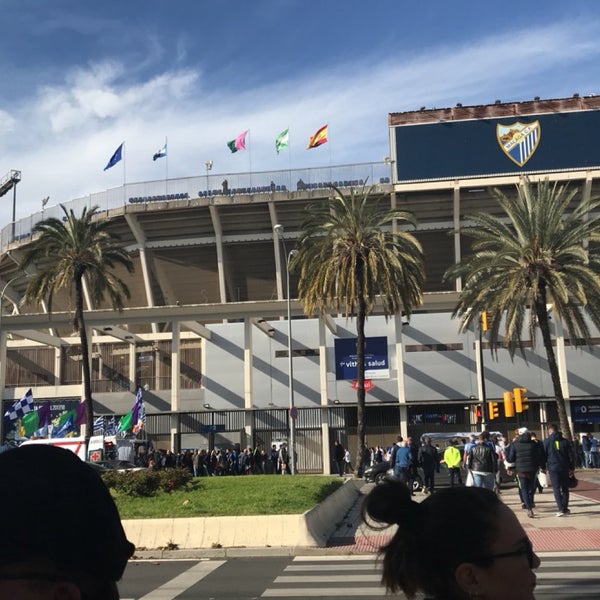 Das Foto wurde bei Estadio La Rosaleda von Imani T. am 4/1/2018 aufgenommen