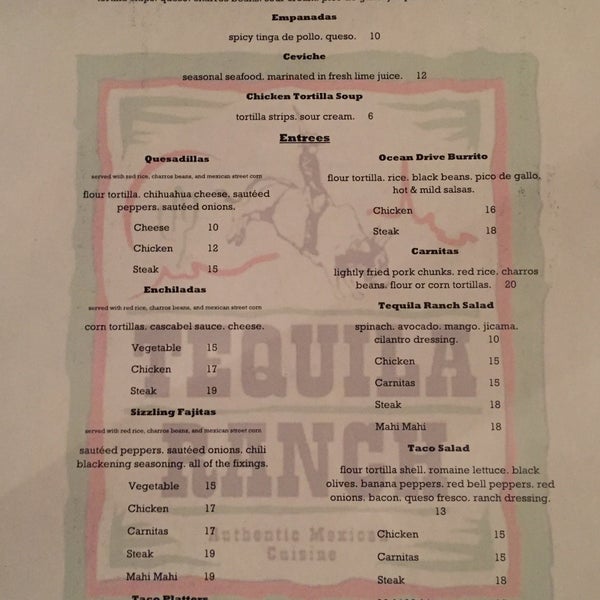 Tequila Ranch (Now Closed) Mexican Restaurant