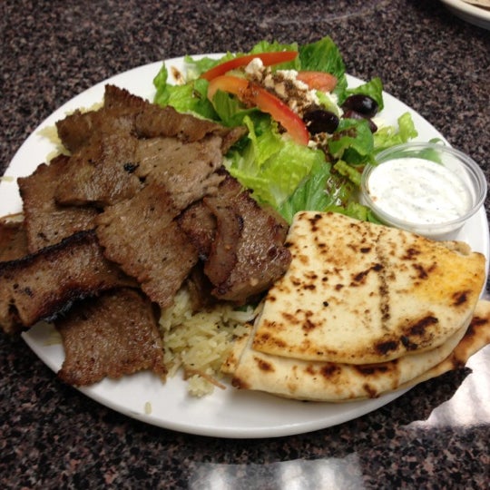 Photo taken at Prince Lebanese Grill by M U. on 10/15/2012