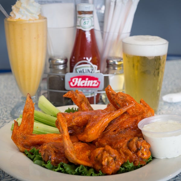 Pumpkin Pie Malt is back with $4 off wings for Oct! 6 full wings, bones or no bones only $6.95! Exp 10/31/20166AM-12AM Daily, dine in only.
