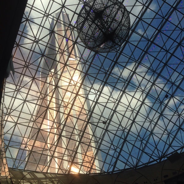 Photo taken at Afimall City by Ivan on 8/6/2015