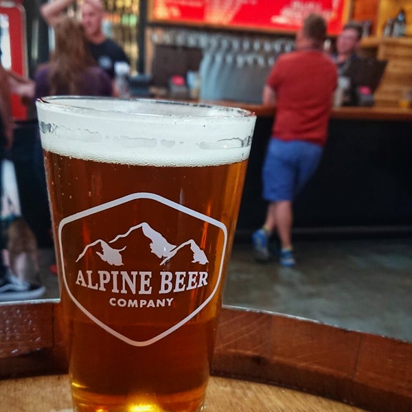 Photo taken at Alpine Beer Company by Ari F. on 11/4/2018