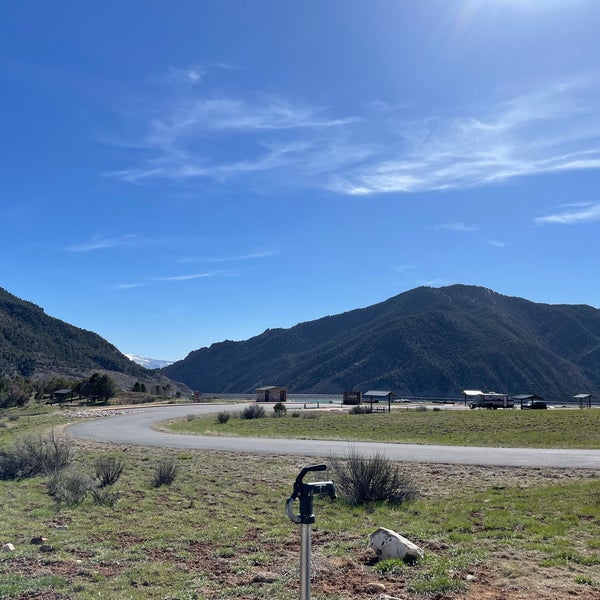 Rifle Gap State Park Campground in Rifle