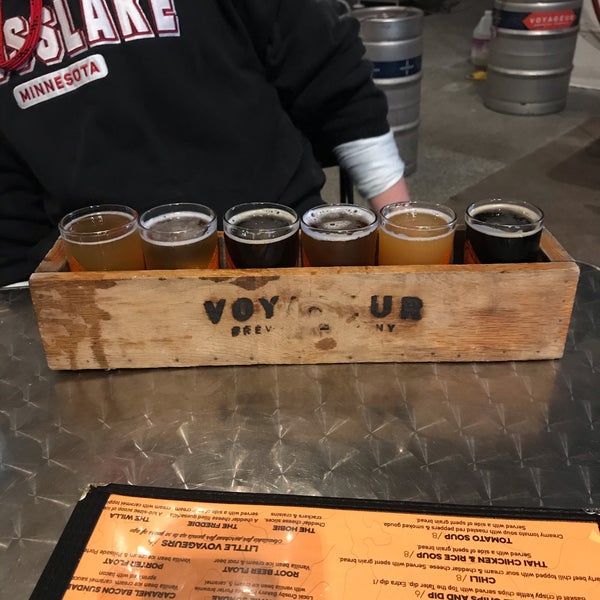 Photo taken at Voyageur Brewing Company by Seth K. on 3/27/2021