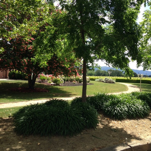 Photo taken at Monticello Vineyards - Corley Family Napa Valley by Gina W. on 5/9/2014