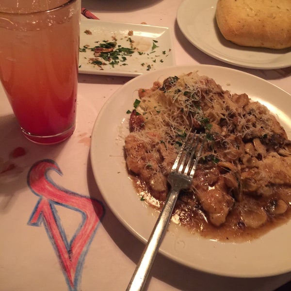 Photo taken at Romano&#39;s Macaroni Grill by Suce M. on 3/30/2015