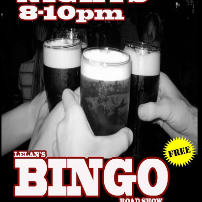 Every Tuesday, Lelan brings the best free bar bingo to Scruffy's from 8-10PM!