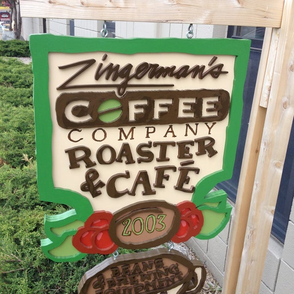 Photo taken at Zingerman&#39;s Coffee Company by Satish on 5/8/2013