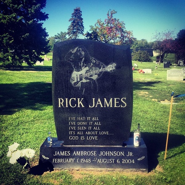 Photos at Rick James' Grave - Monument in Delaware Park