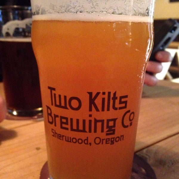 Photo taken at Two Kilts Brewing Co by Mads S. on 5/28/2014