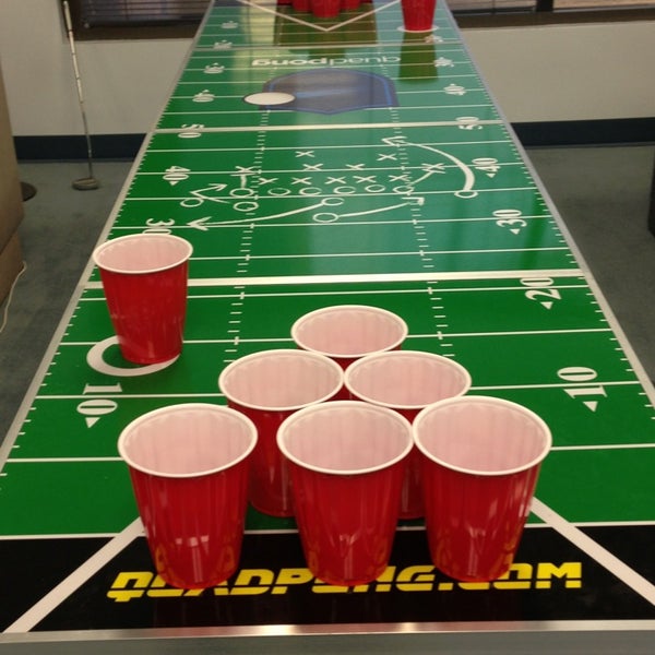 If you can, make sure to get a game of Beer Pong in before you leave!