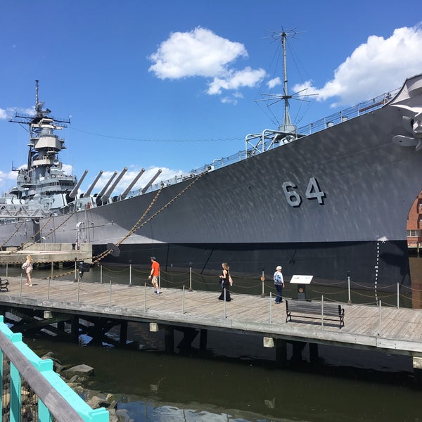 Photo prise au USS Wisconsin (BB-64) par John P. le4/28/2018