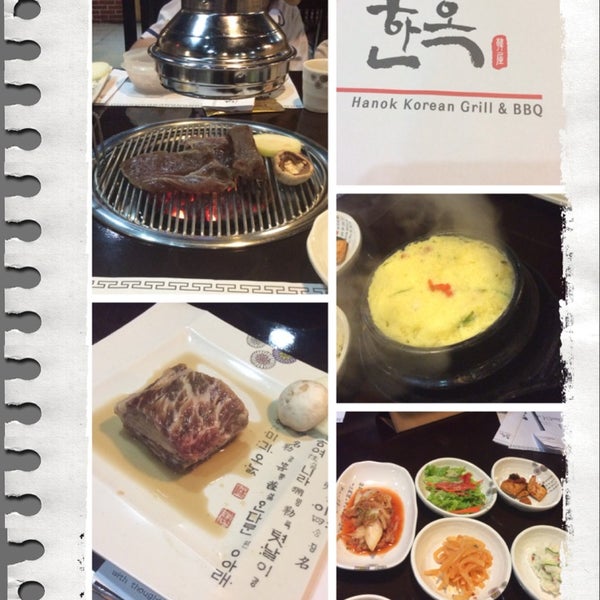 รูปภาพถ่ายที่ Hanok Korean Grill &amp; BBQ โดย Pink P. เมื่อ 3/26/2014