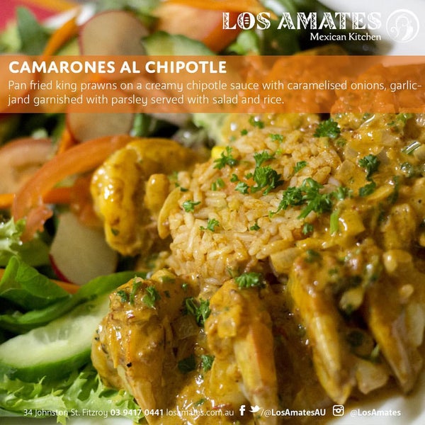 รูปภาพถ่ายที่ Los Amates Mexican Kitchen โดย Laura Alicia G. เมื่อ 9/1/2015