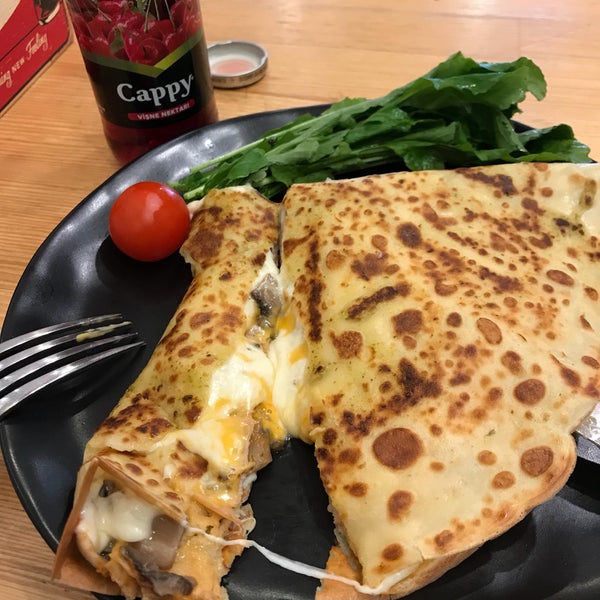 Photo taken at Rimo&#39;s Crêperie by N.S. on 3/1/2019