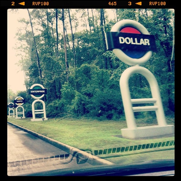 Consolidated Rental Car Facility Rental Car Location in Bush