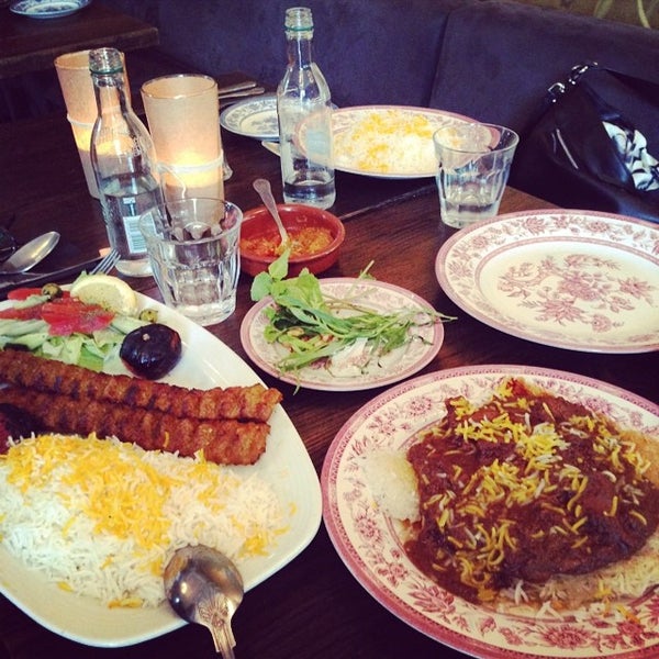 Anar Persian Kitchen Middle Eastern Restaurant in Notting Hill