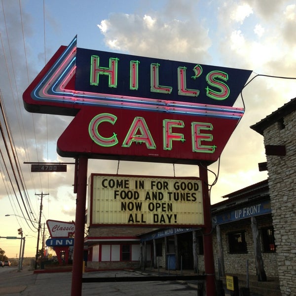 Photo taken at Hill&#39;s Cafe by Mike on 2/7/2013