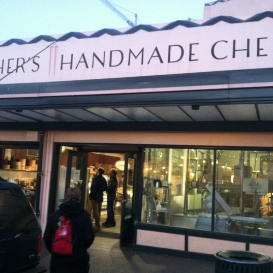 Photo taken at Beecher&#39;s Handmade Cheese by Kenneth L. on 11/27/2012