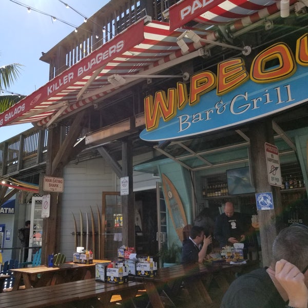 Photo taken at Wipeout Bar &amp; Grill by Randy on 3/14/2019