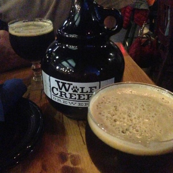 Photo taken at Wolf Creek Restaurant &amp; Brewing Co. by William W. on 4/17/2013