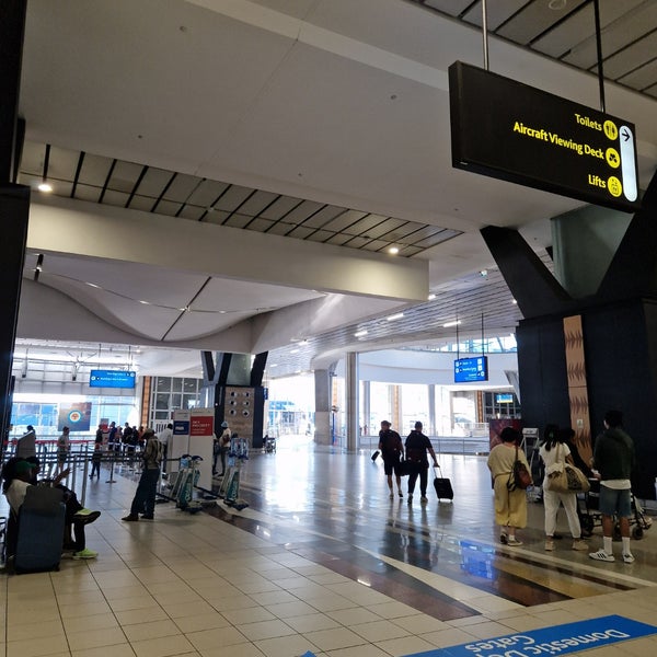 Photo taken at O. R. Tambo International Airport (JNB) by Julien on 1/21/2024