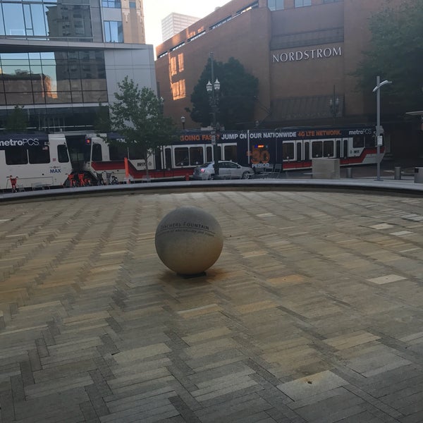 Photo taken at Director Park by Jeri B. on 7/6/2017